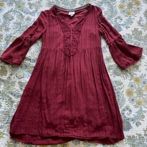 Knox Rose Maroon dress